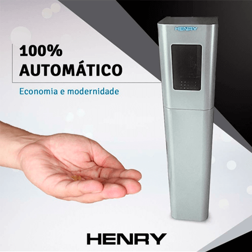 Totem automático dispensador de álcool em gel - Ultra e continua para sua empresa